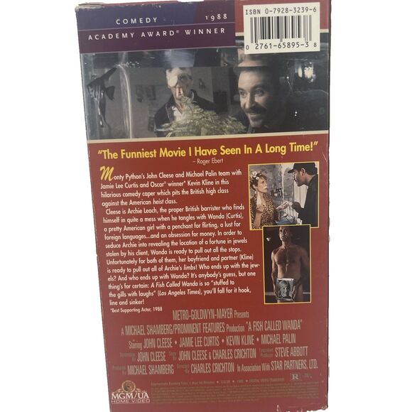 A Fish Called Wanda (VHS, 1996, Contemporary Classics) - Picture 4 of 7